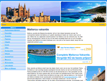 Tablet Screenshot of mallorca-vakanties.com